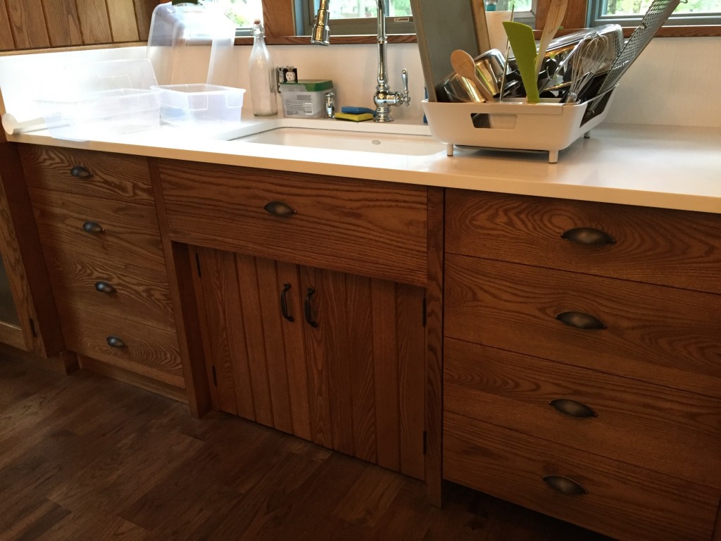 White Quartz on the main sink