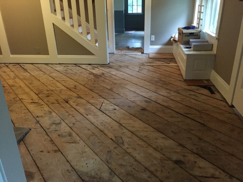 Useless squeaky old subfloor