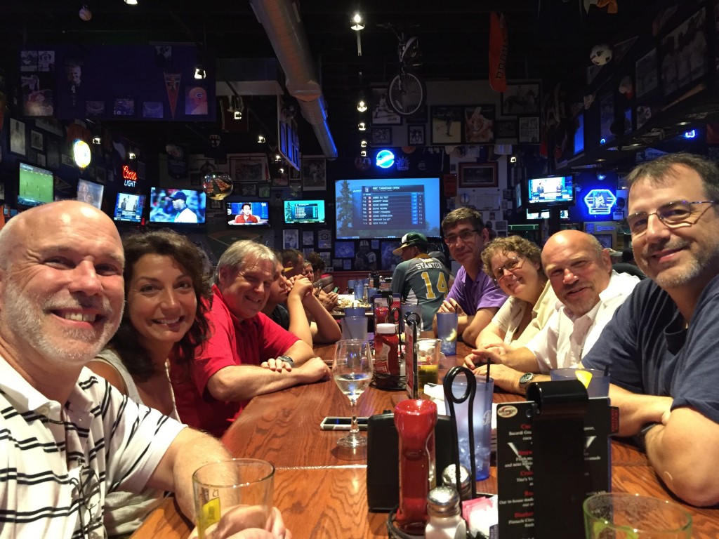 (with my Class of '83 people afterwards)