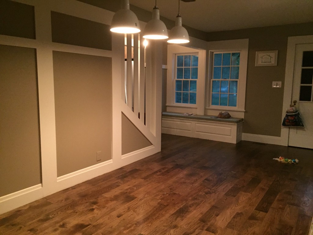 Finished floors